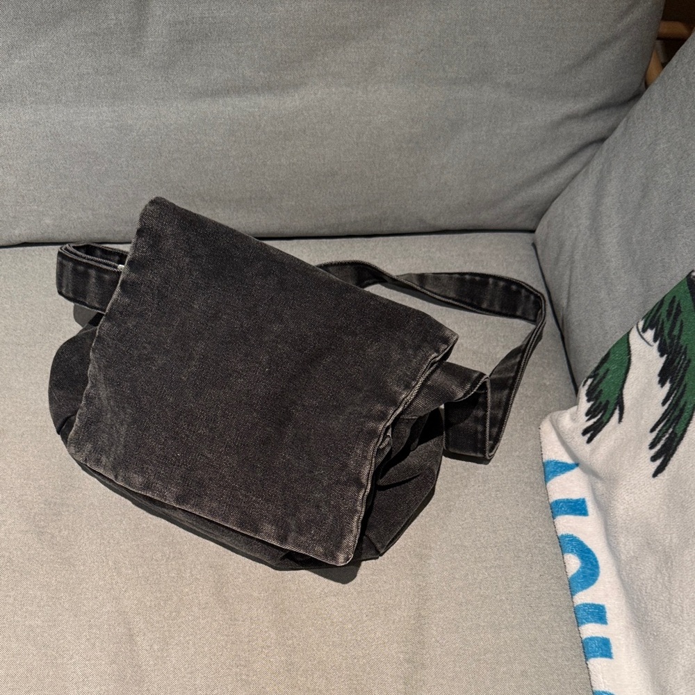 Zara Retro Denim Crossbody bag